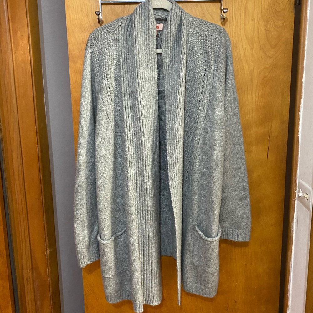 Evri Plus Size Gray Sweater